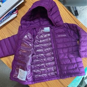 EUC Toddler Columbia Omni-Heat Hooded Jacket